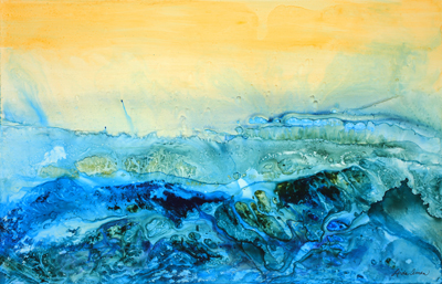 Wind and Water – 26” x 19” Original Acrylic :: NFS