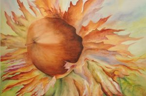 Oregon Hazelnut – 34″ x 26″ Original Matted Watercolor :: SOLD