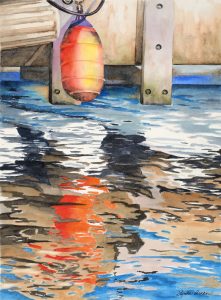 Water Reflections - Original Watercolor