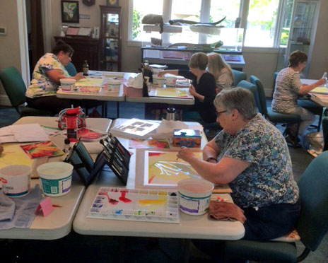 Radiant Red Watercolor Workshop